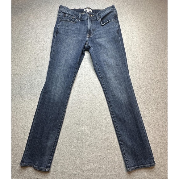 Lucky Brand Jeans Womens 4/27R Blue Sweet Mid Rise Straight Denim Pants Casual - Picture 2 of 15